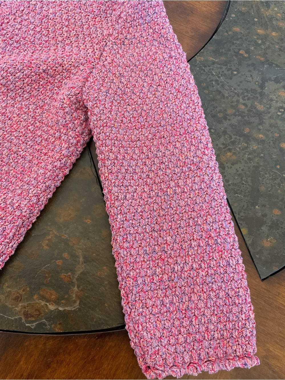 Maje Tweed Effect Knit Cardigan - Picture 12 of 16